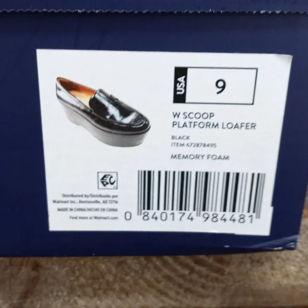 Scoop NYC Women’s Size 9 Platform Penny Loafers NEW! - Picture 3 of 15